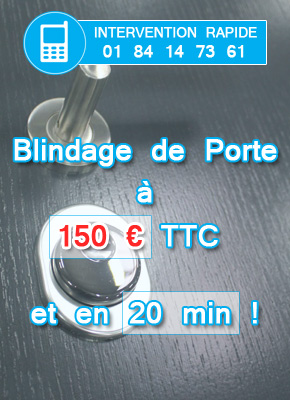 Blindage de porte